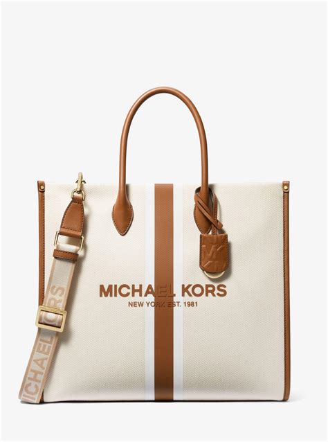 michael michael kors jane large canvas tote bag|mirella Michael Kors outlet.